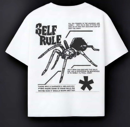 Self Rule Spider Tee