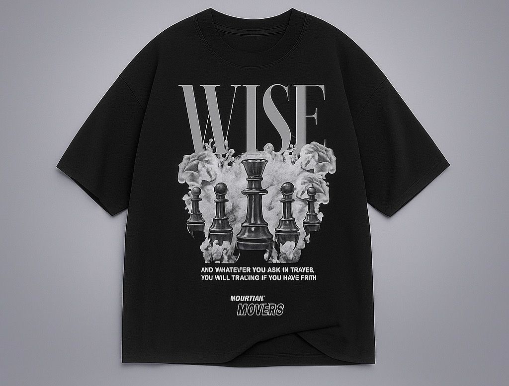 WISE Chess Print Tee